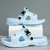 Sommer Bequeme Herrenschuhe Indoor Outdoor Strand Sandalen Atmungsaktive Weiche Flache Schuhe Freizeitschuhe Herren Hausschuhe Größe 46-47