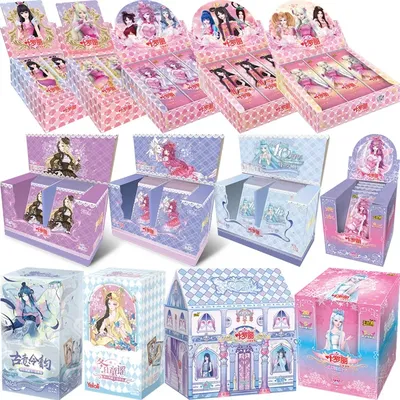 KAYOU Genuine Yeloli Card Dream of Chenxing Crystal Diamond Pack Full Series Cute Princess Card Anime Collection Cards Gift Toy