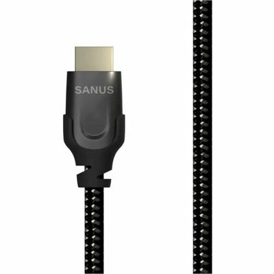 SANUS 2 Meter Premium High Speed HDMI Cable Supports up to 4K 60Hz - 6.56 ft HDMI A/V Cable for Audio/Video Device, Home Theater System, HDTV, Blu-ray Player, Gaming Console, Projector, Display