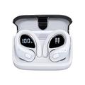 Auricolari wireless 75 ore Bluetooth 5.4 cuffie sportive 2025 auricolari Bluetooth stereo bassi profondi sopra l'orecchio con ganci auricolari e microfono con cancellazione del rumore auricolari