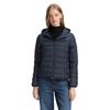 Steppjacke TOM TAILOR DENIM, Damen, Gr. L (40), blau (sky captain blau), Steppware, Obermaterial: 100% Polyester. Futter: 100% Polyester, casual, regular fit taillenbedeckt, ohne Ausschnitt, Langarm, Jacken, mit Kapuze