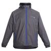 Regenjacke DEPROC ACTIVE "CHESTER WOMEN", Damen, Gr. 36 (S), grau (anthra), 100% Polyamid mit PU Membran, sportlich, Langarm mit innenliegendem Gummizug, Jacken Outdoorbekleidung Regenjacke Übergangsjacke, auch in Großen Größen erhältlich