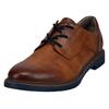 Schnürschuh BUGATTI, Herren, Gr. 44, braun (cognac), Synthetik, casual, Schuhe, Festtagsschuh, Anzugschuh, Business Schnürer mit griffiger Profilsohle