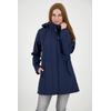 Softshellmantel DEPROC ACTIVE "TWIN PEAK NEW WOMEN", Damen, Gr. 36/38 (M), blau (navy), 96% Polyester; 4% Elasthan, casual, Langarm Windstopperbündchen mit verstellbarem Klettverschluss,mit Schneefang,mit Daumenlöchern, Mäntel, auch in Großen Größen...