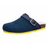 Clog LICO "Hausschuh Clog Kids Warm", Gr. 29, blau, Filz, Schuhe