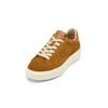 Sneaker MARC O'POLO "aus softem Veloursleder", Damen, Gr. 41, braun (caramel), Obermaterial: 100% Leder (Rind), unifarben, Schuhe