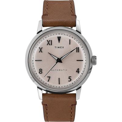 Timex Marlin Automatik California Herrenbraun Uhr TW2U83200 Image