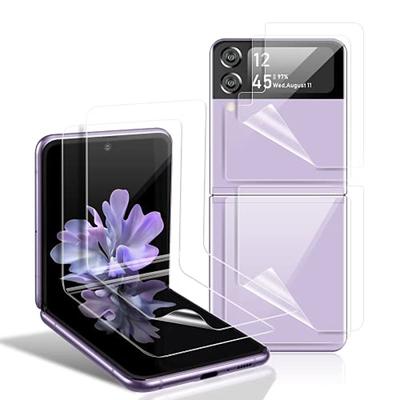 2 Sets Screen Protector For Samsung Galaxy Z Flip 7 Z Flip 6 Z Flip 5 Z Flip 4 TPU Hydrogel Self-healing Anti Bubbles Anti-Fingerprint High Definition Scratch Proof
