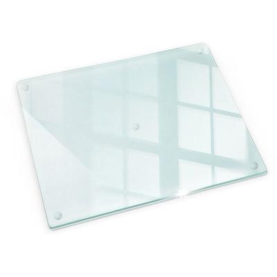 Tulup - Glasschneideplatten - Schneidebrett aus Glas - Transparent - Herdabdeckplatten - Gehärtetes Image