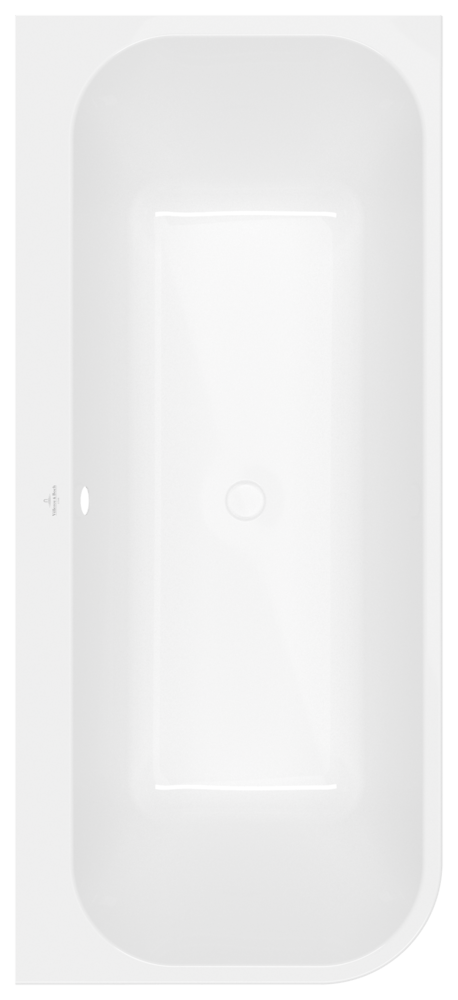 Villeroy & Boch Vorwandbadewanne Architectura 1700x750x575mm VWBW rechte Ausführung Weiss Alpin A170ARE9CR00V01 Image
