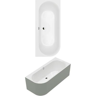 Villeroy & Boch Vorwand-Badewanne Oberon 2.1 1800x800x620mm rechte Ausführung ColourOnDemand we Alpi 180OBN9CRBCVD01 Image