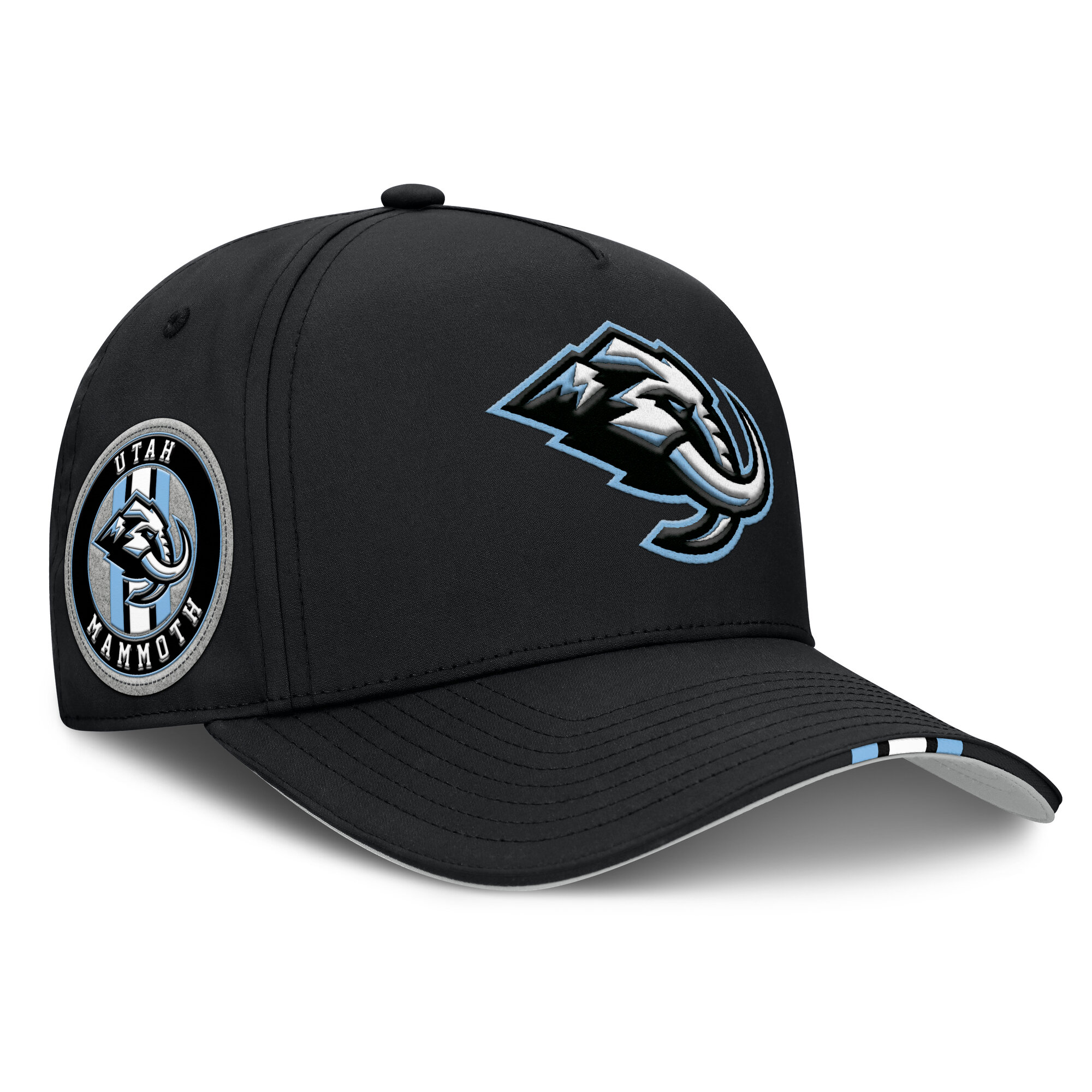 Utah Mammoth 2025 NHL Draft Authentic Pro On-Stage Podium A-Frame verstellbare Fanatics-Mütze für Herren, schwarz Image