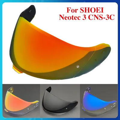 Neotec3 Motorcycle Helmet Lens For SHOEI Neotec 3 CNS-3C Helmet Visor Windshield Shield Glasses Visor Helmet Accessories