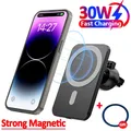 30W Caricatore Wireless Caricabatteria Da Auto Supporto Del Telefono Per iPhone 15 14 16 Samsung Xiaomi Induzione A Infrarossi Ricarica Rapida Per Auto