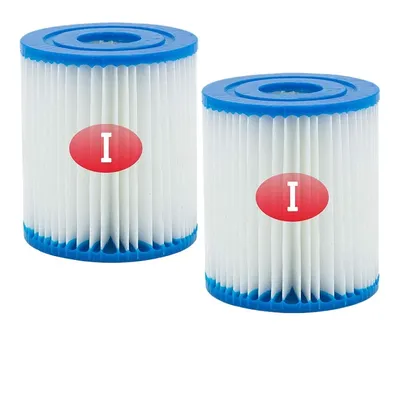 Pool Filter Compatible with Bestway Filter Type I 58093 Spa Filter 3.5"X3.1" Pool Pump Flowclear 58381 58511e 300/330 Gal/H