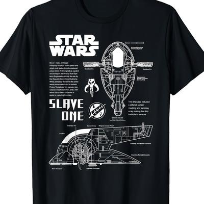 TEMU Star Wars Slave T-shirt Image