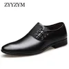Mode Männer Formale Schuhe Größe 38-47 Schwarz Braun Klassische Punkt Kappe Männer Kleid Business Party Schuhe