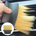 Strumento per la pulizia degli interni dell'auto Spazzola per la pulizia delle prese dell'aria condizionata Spazzola fine Pulizia per la rimozione della polvere degli spazi interni dell'auto
