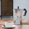 Classic Italian Espresso Maker for Home Mocha & Tea Brewing, Elegant Design for Coffee Enthusiasts, Manual Espresso Maker