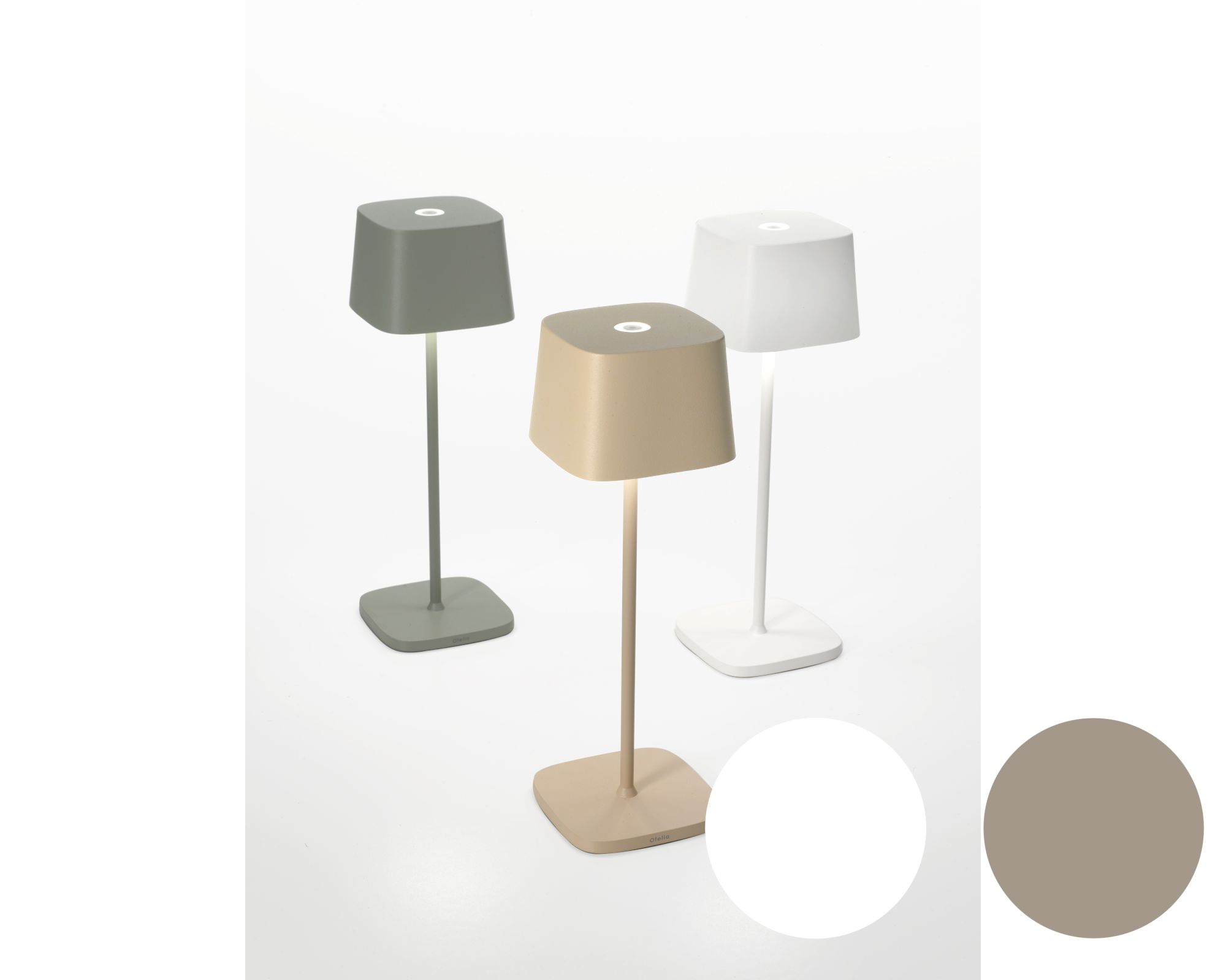 Zafferano »Ofelia Pro« LED-Tischleuchte dimmbar rost Image