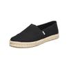 Espadrille TOMS "TOMS Halbschuhe Textil", Damen, Gr. 38, schwarz, Textil, casual, Schuhe