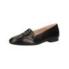 Slipper PAUL GREEN "Paul Green Slipper Glattleder", Damen, Gr. 41, schwarz, Glattleder, casual, Schuhe