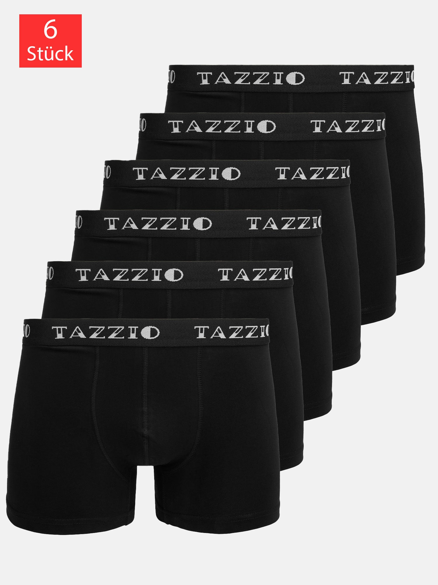 Tazzio Herren Boxershorts 6er Pack Image