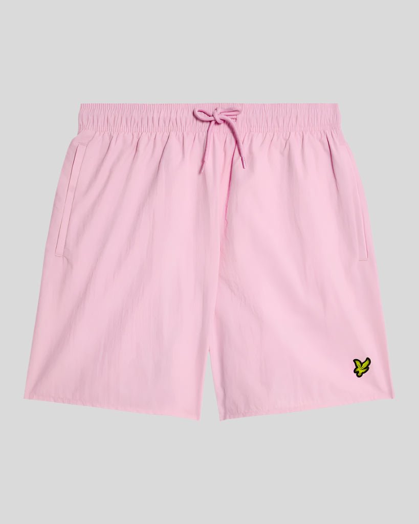 Lyle & Scott Schlichte Badeshorts - Rosa Image