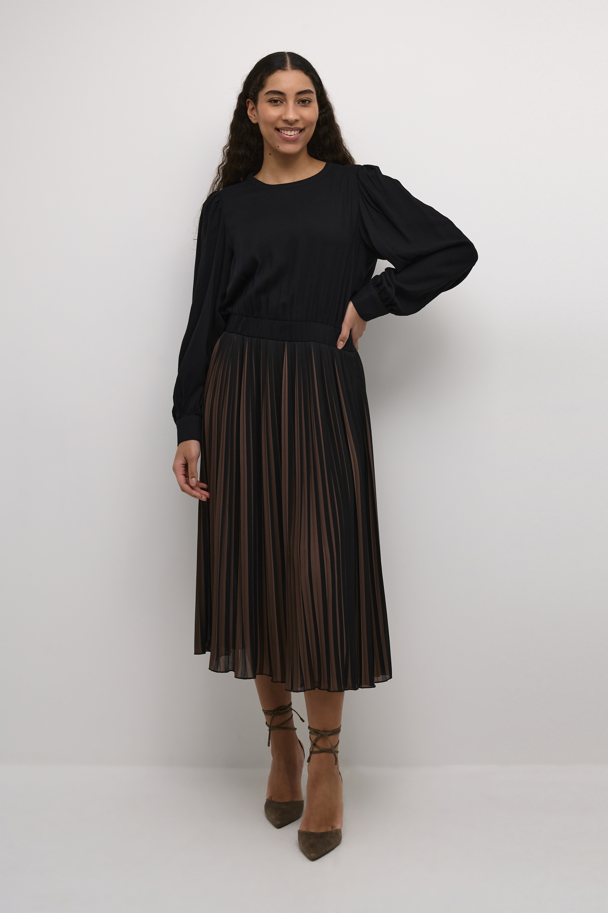 Jerseykleid Relaxed fit Rain Drum black Image