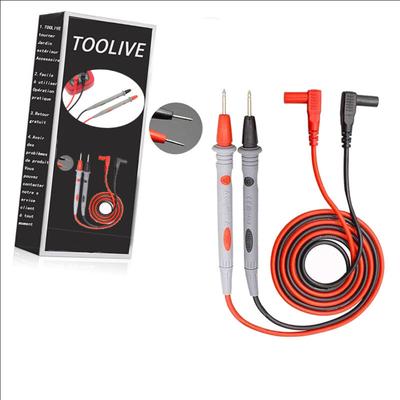1PCS 1000V/20A Multimeter Test Leads 1M Multimeter Probes Banana Plug to Probes Heavy Duty Image