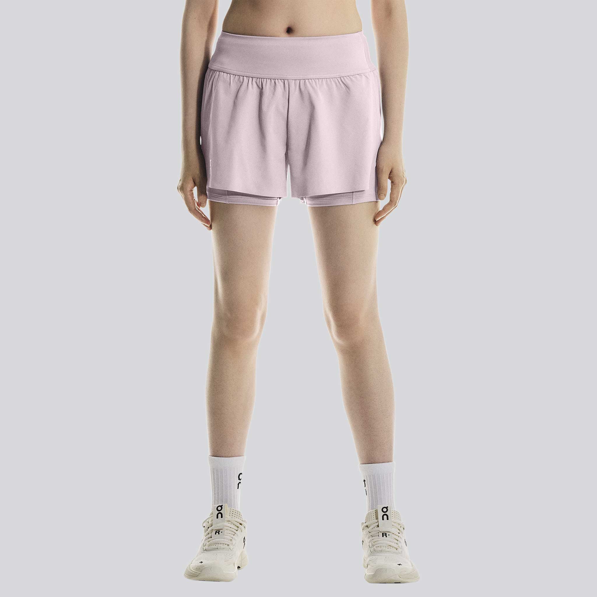 On Court Shorts 2025 Women's Tennis Apparel Orchid