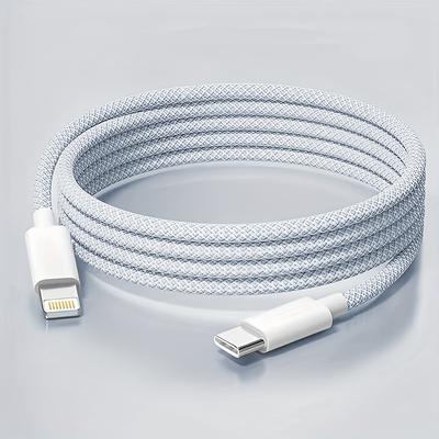 TEMU Binboom Mfi Certified Lightning Cable, Fast Charging Type C Charger Cord For Iphone 14 Pro/13 Mini/12/11 Max/xr/xs/8/se And Ipad. Image
