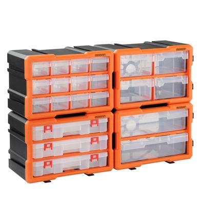TEMU Monzana® Small Parts Magazine Assortment Box Expandable Sizes Sorting Box For Small Parts Storage Box Image