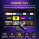 2025 FHD Stabile 4K IPTV Android 12 G68U Smart tv RK3588 5G WiFi Francia Magazzino Consegna globale Spagna Euope germnay paesi Bassi