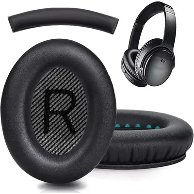 Protein Leather Earpads Cushions For Bose Headphone Replacement Ear Pads For Bose QuietComfort2 QC2 QC15 QC25 QC35 AE2 AE2i AE2w