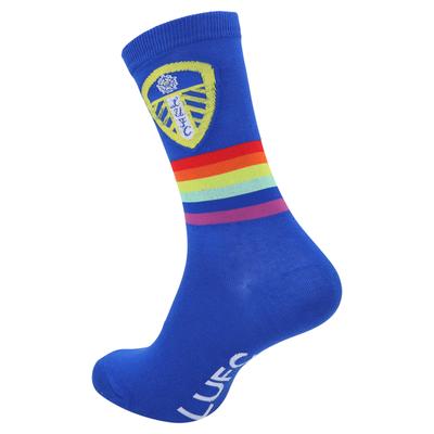 Leeds United Pride Socken – Marineblau Image
