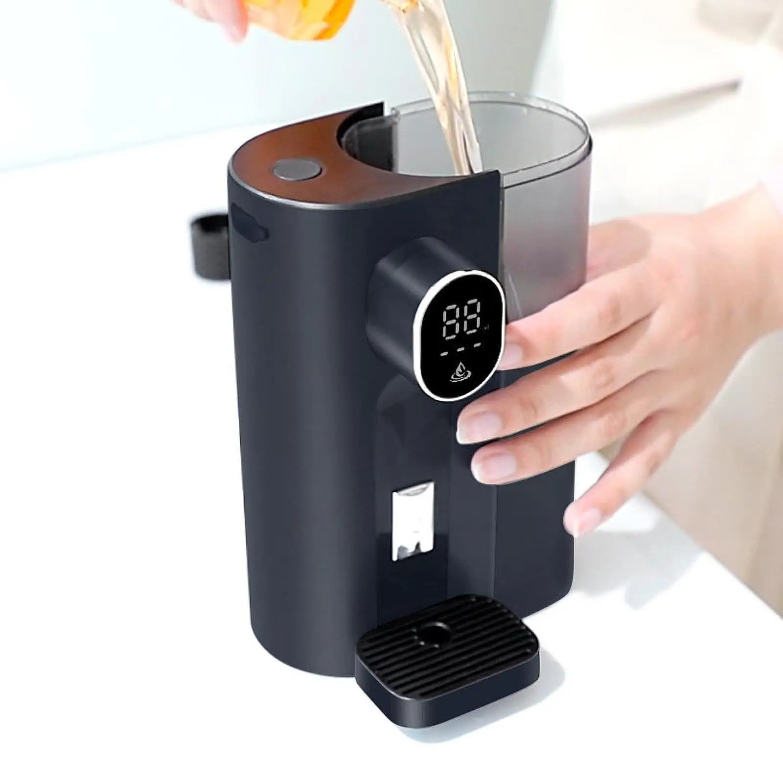 Distributeur automatique de bain de bouche pour salle de bain, accessoires de salle de bains, Machine de bain de bouche à Induction pour café, cadeaux de pendaison de crémaillère pour enfants