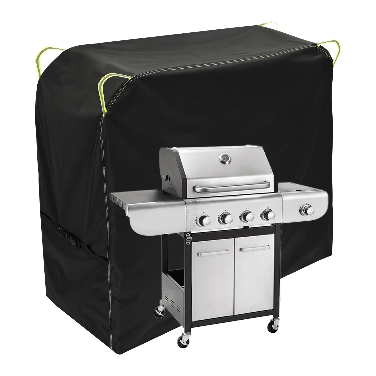 BBQ Abdeckung Im Freien Wasserdichte Staub Grill Abdeckung Heavy Duty Grill Abdeckung Schutz Staubdicht Oxford Tuch Runde/Rechteck