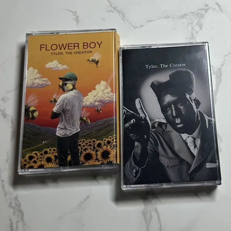 Rap Tyler The Creator Musik Tape Greatest Hits Album Flower Boy Kassetten Cosplay Recorder Walkman Auto Soundtracks Box Geschenke