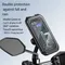 Wasserdichter Motorrad-Handyst änder 360 ° drehbarer verstellbarer GPS-Ständer, Outdoor-Navigations ständer
