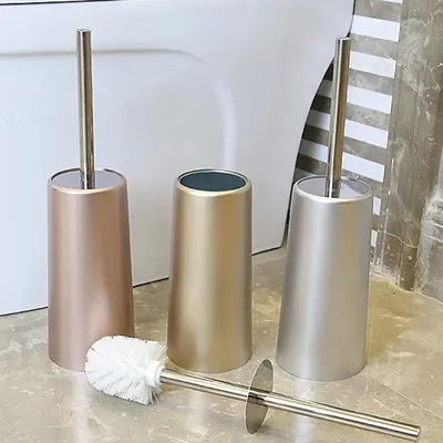 Nordic Style Creative Toilet Brush Wc Brush with Holder Bathroom Cleaning Brush Bath Accessories Household Floor Cleaning