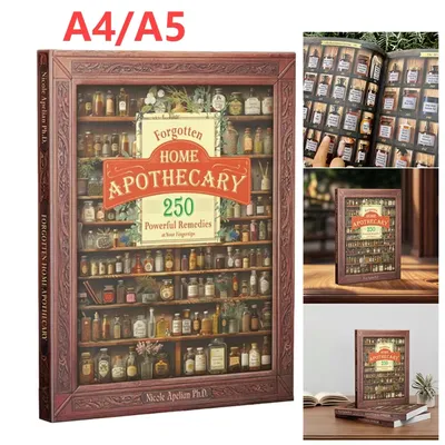 Original Forgotten Home Apothecary Book 250 Powerful Remedies At Your Fingertip Natural Remedies Doctor Book