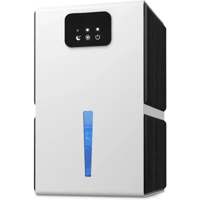 Dehumidifiers for Home 95 OZ Water Tank with Auto-Off 1000 sq.ft Sleep Mode Portable Dehumidifier for Basement Bathroom H