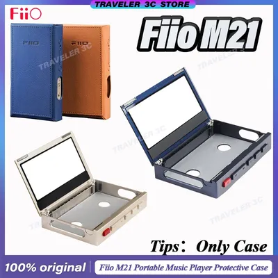Big Sales Fiio M21 Portable Hifi Lossless Intelligent Music Player CD Tape Music Player Protective Sleeve PU Holster Gift PC