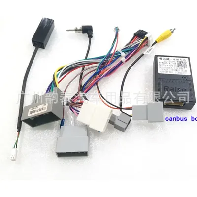 16 PIN Wirng HARNESS CANBUS BOX For Honda CRV 2.4 2012 2013 2014 2015 2016 High Trim Levels Android RADIO
