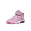 Sneaker GEOX "J INEK GIRL Blinkschuh", Kinder, Gr. 27, bunt (rosa, multi), Synthetik, Textil, Glitzer, modisch, Schuhe, Schnürboots, Blinkschuh mit cooler Blinkfunktion