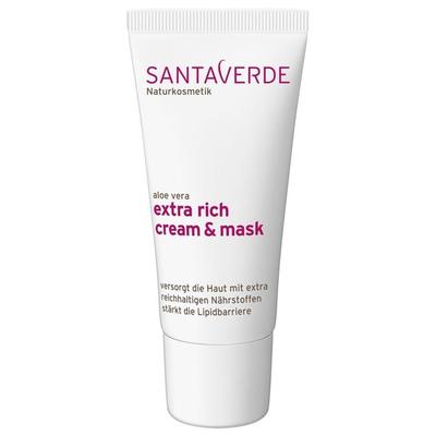 Santaverde - Aloe Vera Extra Rich Cream Mask Feuchtigkeitsmasken 30 ml