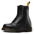 Dr. Martens Vegan 1460 Black Felix Rub Off, Unisex-Erwachsene Low Brogue Schnürschuhe, Schwarz, 36 EU