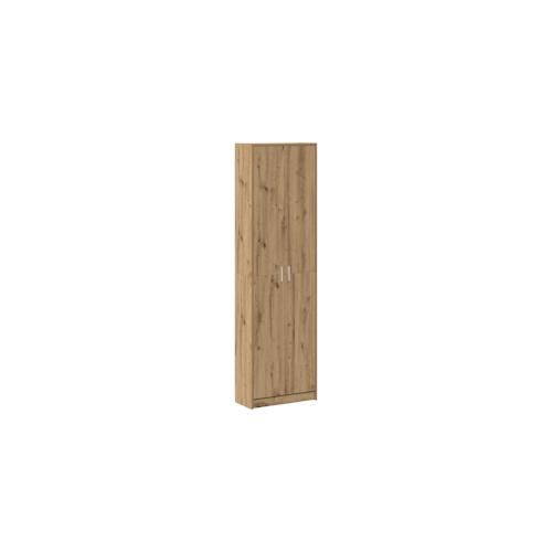vidaXL Garderobe Eiche 55x25x189 cm Sperrholz