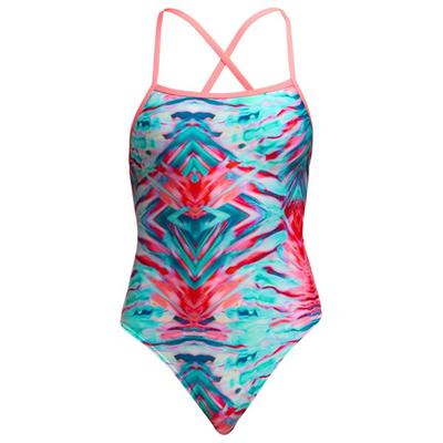 Funkita - Women's Strapped In One Piece - Badeanzug Gr 36 bunt Image